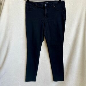 d. jeans Black Stretch Skinny Jeans Size 12